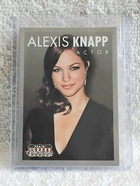 5/$20 Mint 2015 Panini Alexis Knapp Actor Americana Card No. 52!!